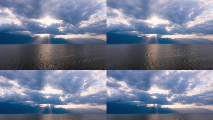 云南大理苍山洱海延时