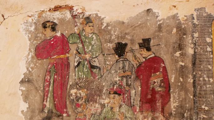 壁画 宋代 官员 宋朝 寺庙 佛 赈灾