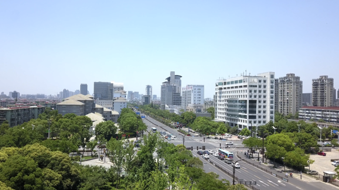 【4K】扬州邗江区大景航拍