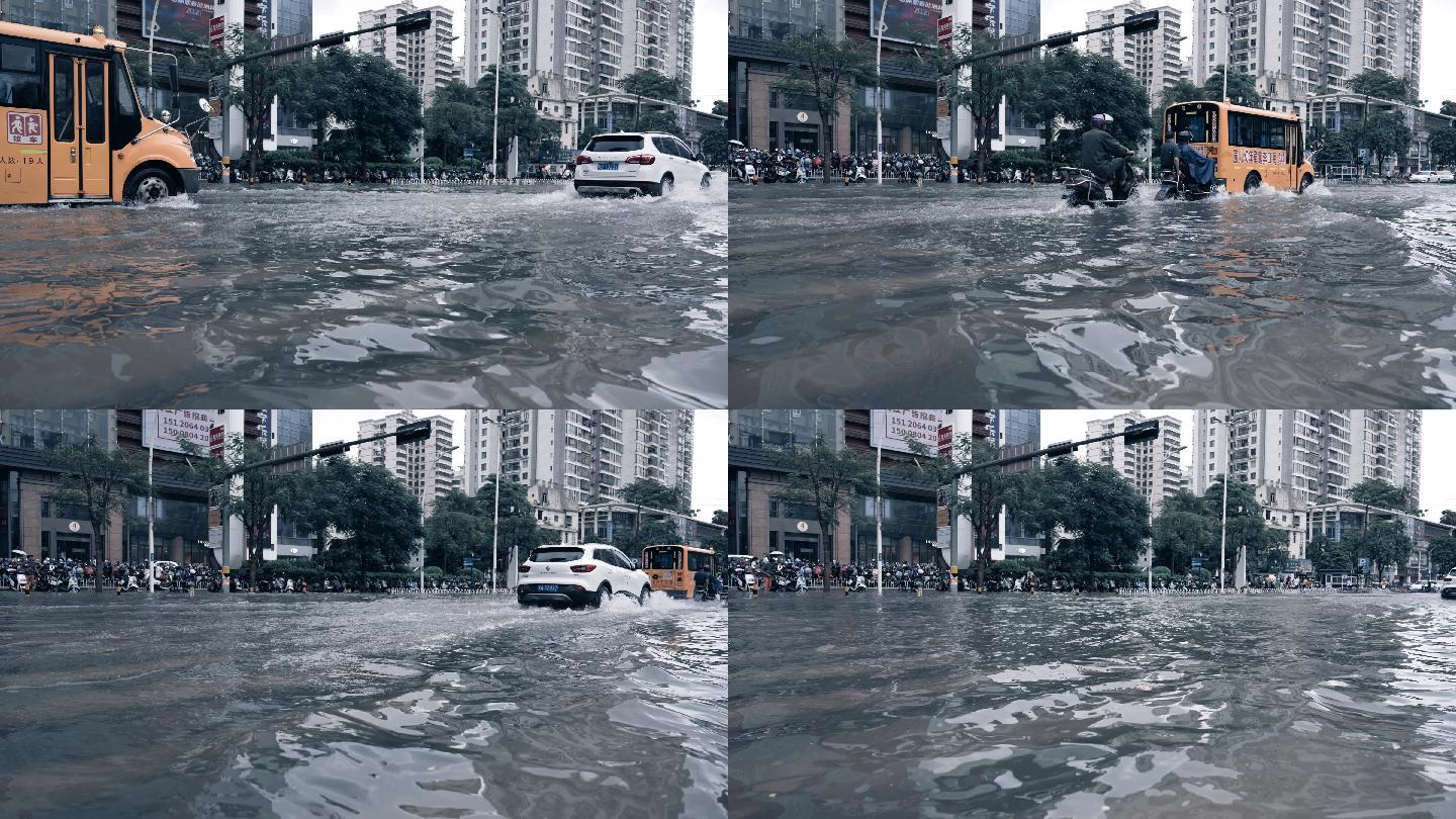 风雨城市-慢镜头