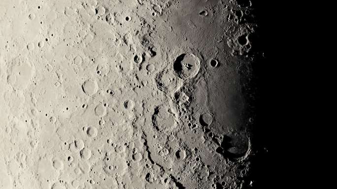 月球表面宇宙探月星球