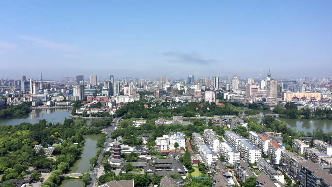 【4K】南通市崇川区大景航拍