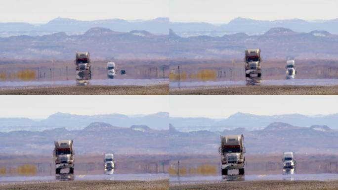 道路上行驶的汽车