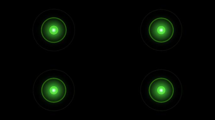 4K绿色光点定位坐标（循环通道）