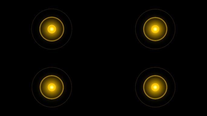 4K金色光点定位坐标（循环通道）
