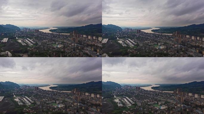 4K城市空镜航拍延时视频nankek原创