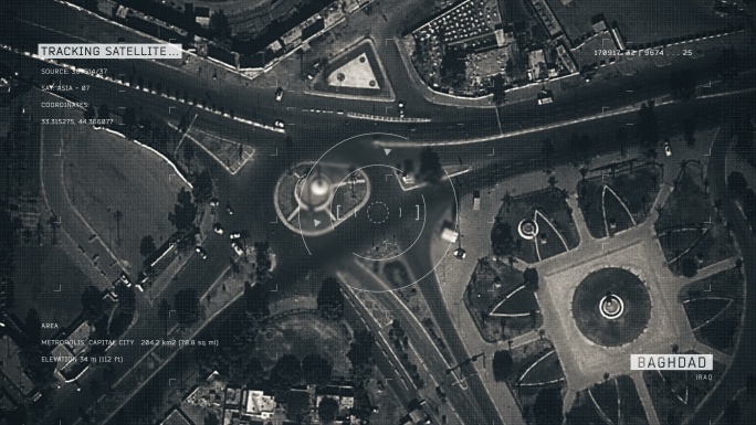 巴格达卫星图像