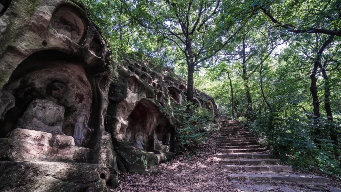 南京栖霞寺千佛岩