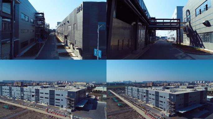 【有版权】4K全新产业园区现代化工厂大楼