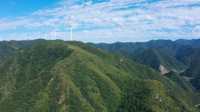 超高清航拍中国唯美山脉风景片头