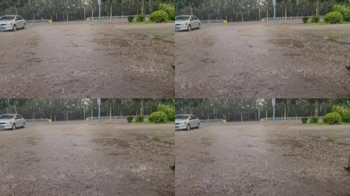 大雨下雨倾盆大雨雨季天气不好