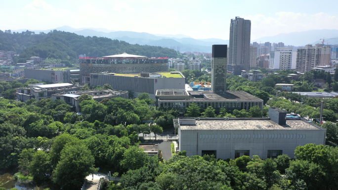 【4K】龙岩国际美食城航拍