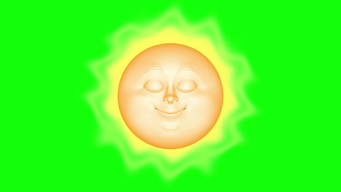 3D卡通太阳