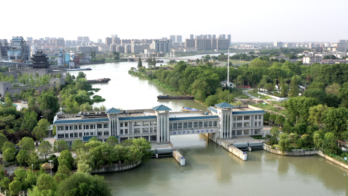 【4K】城市防洪串场河闸站