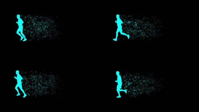 粒子跑人跑跑步粒子科技