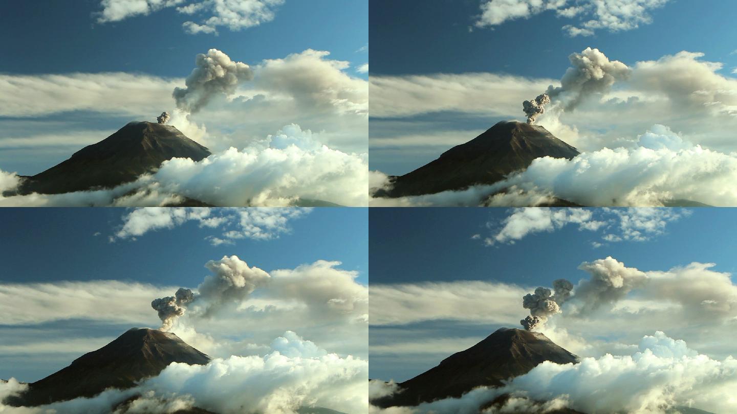 通古拉瓦火山喷发