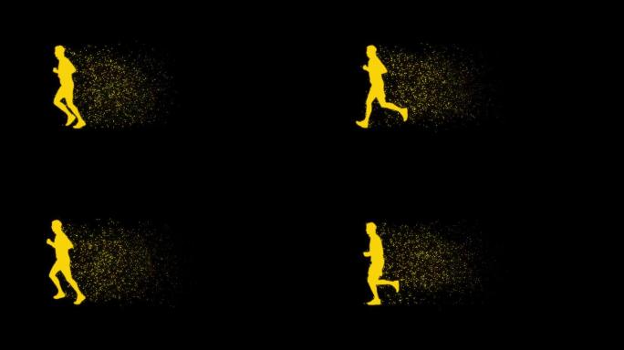 粒子跑人跑跑步粒子科技竞技