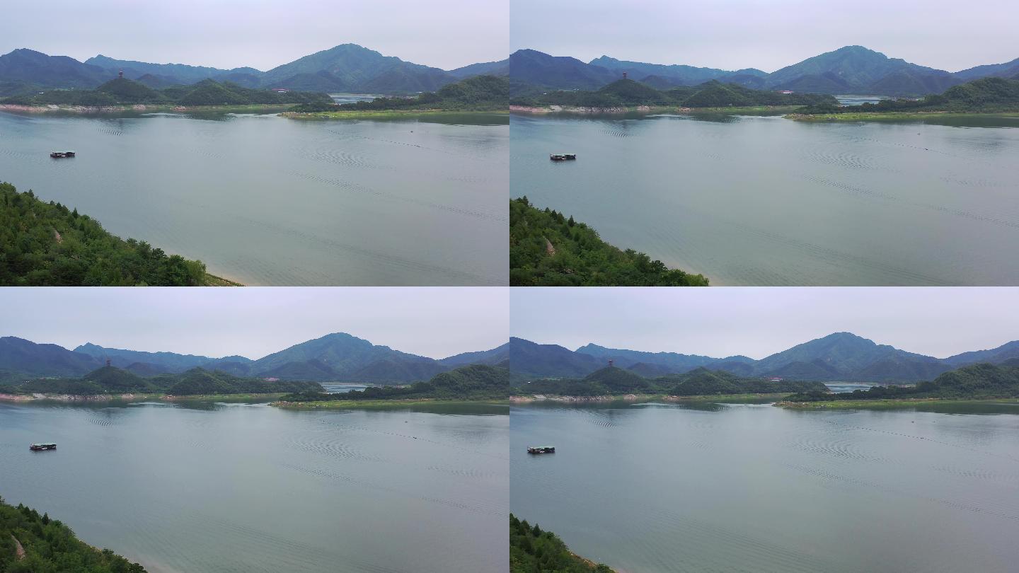 北京金海湖风光航拍4K视频