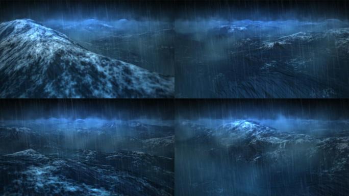 海洋，风暴，暴风雨