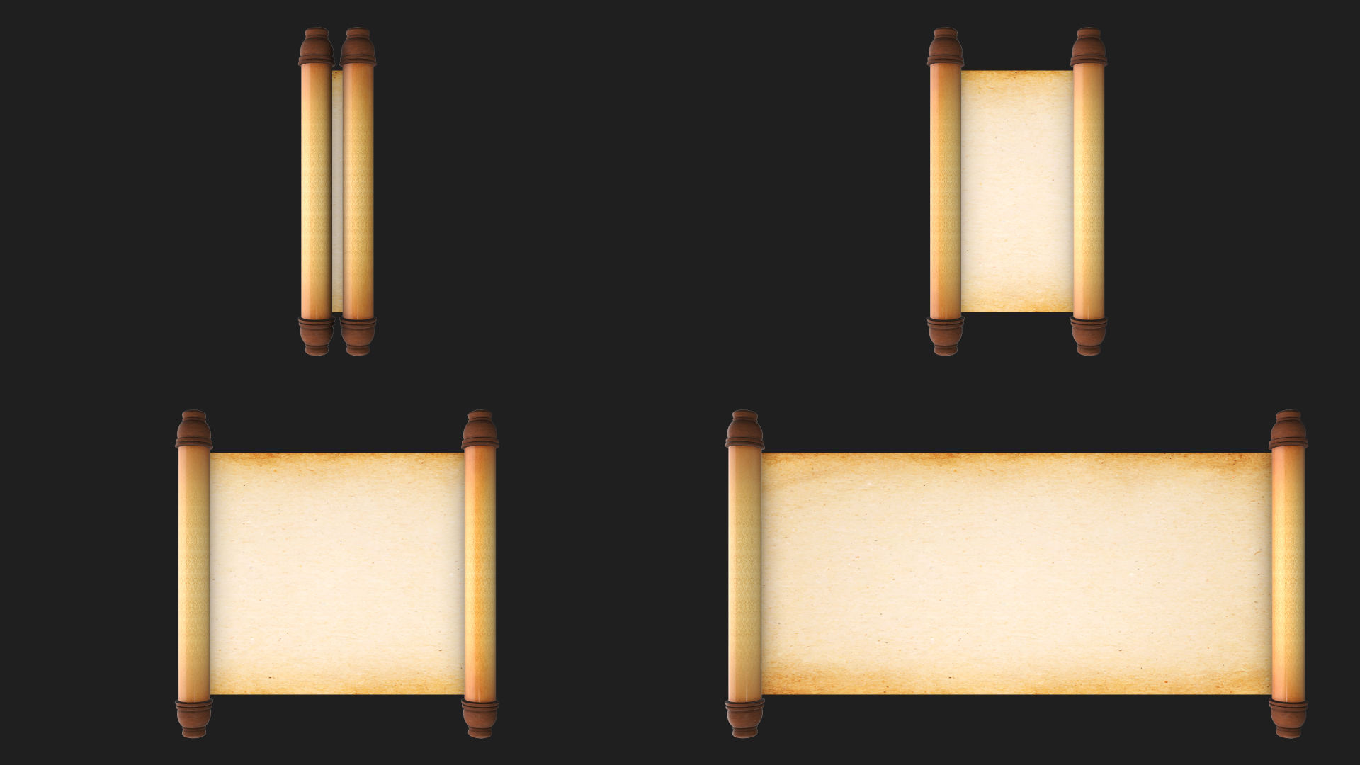 卷轴展开动画【视频】