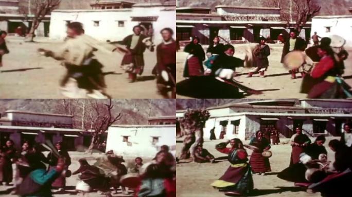 40年代藏民娱乐生活