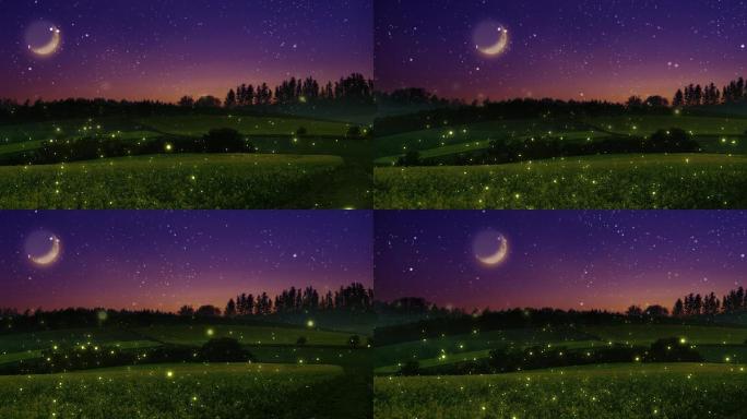 星空田野-左月亮50s