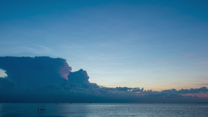 黄昏海景-延时