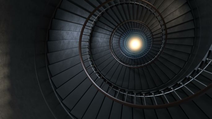 圆形螺旋楼梯