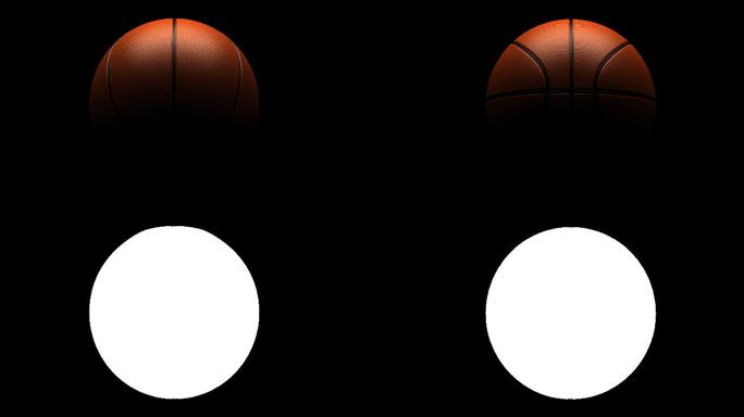 篮球旋转环与哑光隔离
