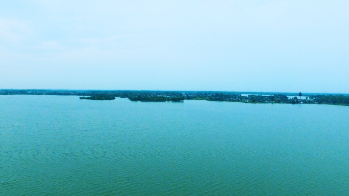 江苏溱湖国家湿地公园航拍4K