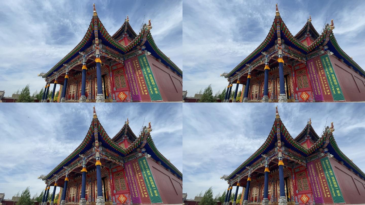 内蒙阿巴嘎旗的寺庙