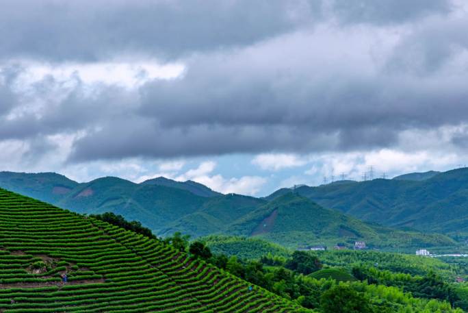 山区乌云暴雨4K延时