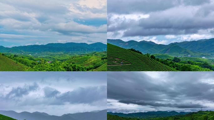 山区乌云暴雨4K延时