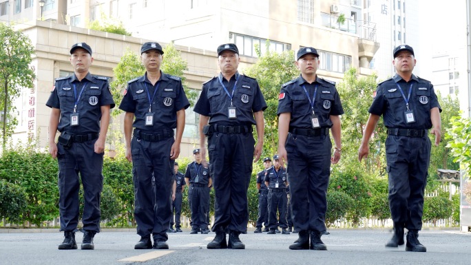 原创武装押运部队训练