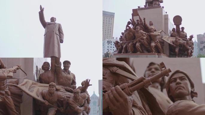 沈阳中山广场毛主席雕像