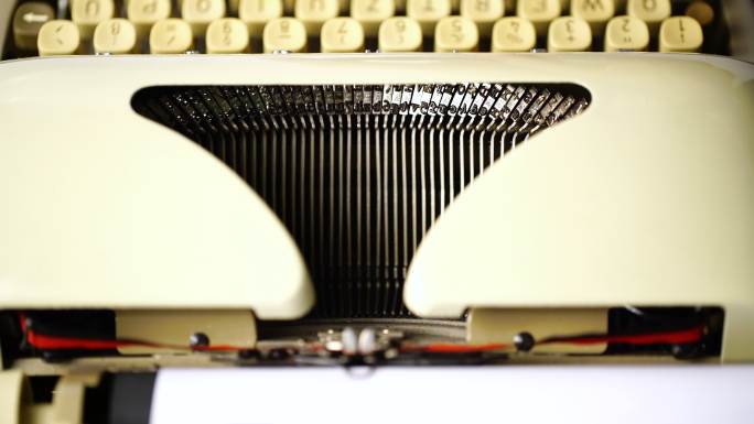 复古风格打字机
