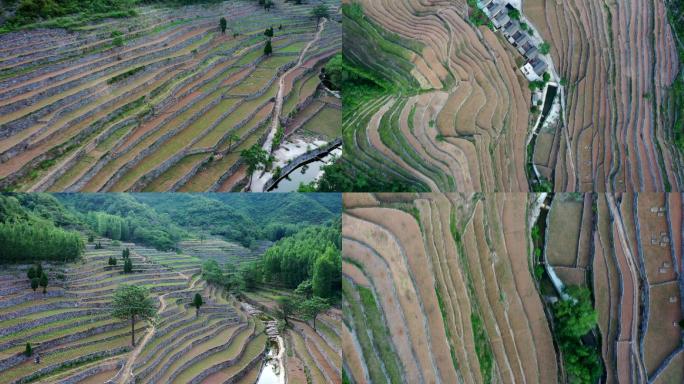 独具特色太行山梯田合集