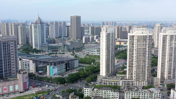 【4K】台州世纪广场航拍