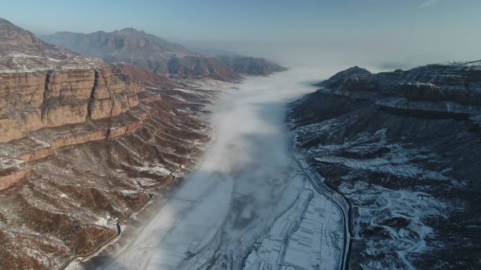 太行山雪景