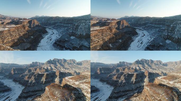 太行山雪景山川