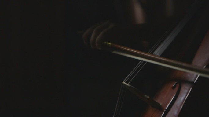 乐器弹奏演奏大提琴萨克斯钢琴特写C009