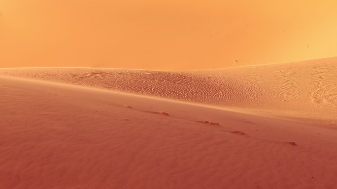沙丘吹沙风沙火星科幻