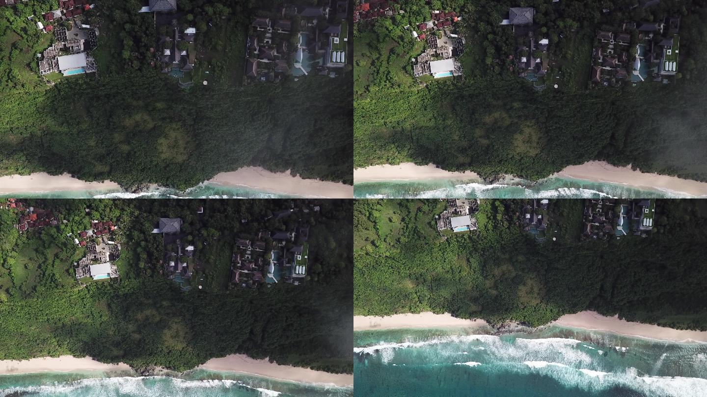 巴厘岛海航拍4K视频素材
