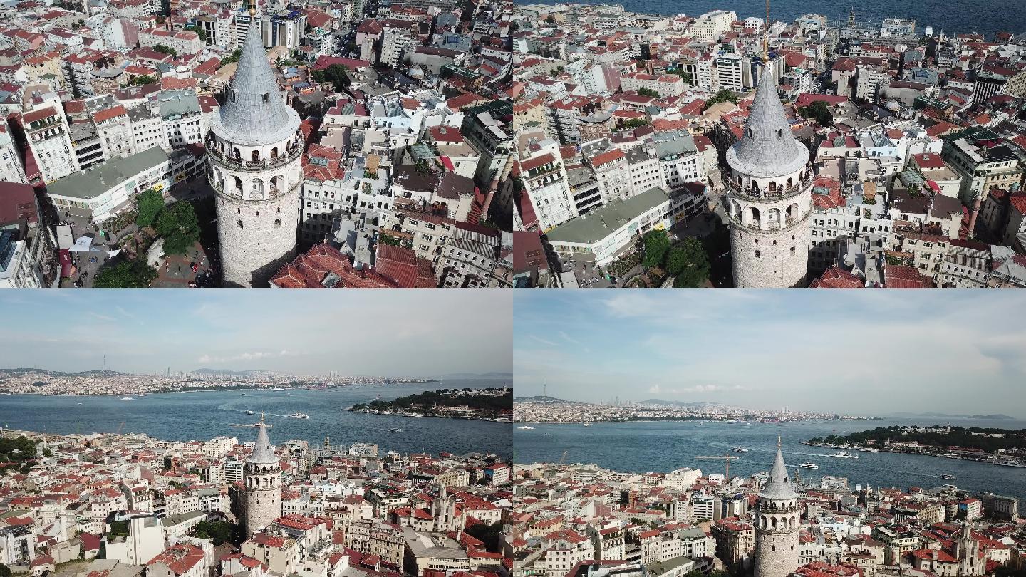 土耳其城市航拍4k素材