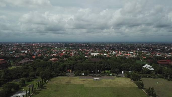 巴厘岛教堂航拍4K视频素材