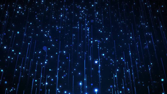 11078星空中的蓝色粒子