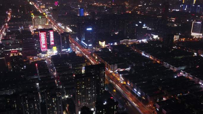 长沙夜景移动延时