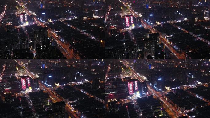 长沙夜景移动延时