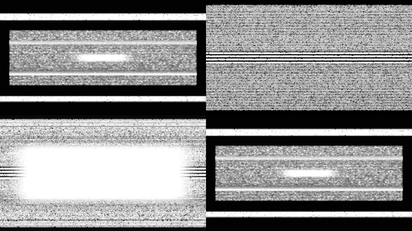 电视关闭雪花屏信号中断故障场景