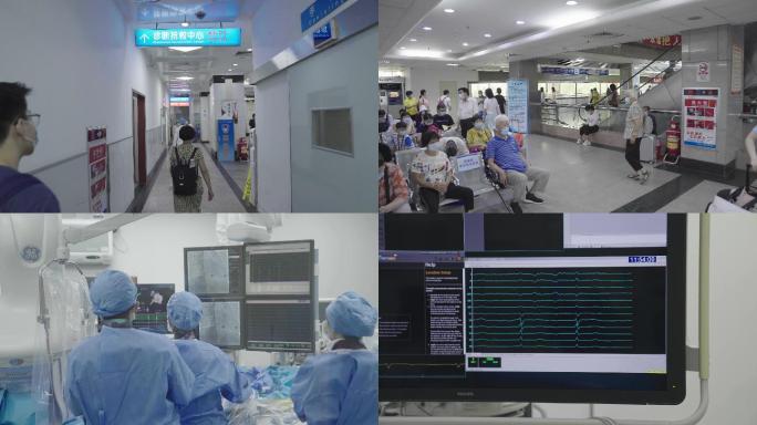医院、医生、护士、病人空境4K